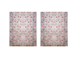 Sheer, Airy Light Filtering Voile Floral for Living Room, Rod Pocket Romantic Window V1370-AZ4-08849