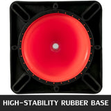 6Pack 36" Traffic Cones, Road Parking Cone with Black Weighted Base, PVC Orange Traffic V952-36INHDBJMLZ6PCS01V0