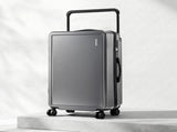 Wanderlite 28" Wide Handle Luggage Suitcase Travel TSA Lock Anthracite Grey LUG-PC-W-28-AG