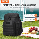 VEVOR Cooler Bag 25L Insulated Lunch Bag Molle Design & Removable Storage Bags V952-ZSLZBHS25L00QA5GFV0