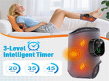 GRAY Cordless Ankle Heating Pad, Foot and Ankle Massager with Heat Foot Renew Triple V201-MAS3063GR8AU