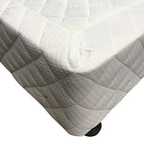Mattress Base Ensemble King Size Solid Wooden Slat in Beige with Removable Cover V43-BASE-KB-BG