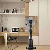 Freestanding Air Cooling Fan w/Misting Water Spray, W40cm, H1.2m RC V196-MF550