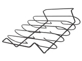 Rib Rack Iron Roasting Stand for Smoking and Grilling Holds Up to 4 Ribs for Outdoor BBQ Accessories V1294-YM0521-3111220303211