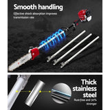 Giantz Pole Chainsaw 2 Stroke Petrol Hedge Trimmer Tree Pruner 7 In 1 PCAW-SIF-OG-TM