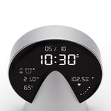 Lexon Conic Radio Alarm Clock With Fm & Built-In Bluetooth Speaker - Alu Polish V398-LD-LR156GA3