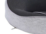 Travel Pillow Memory Foam U Shaped Neck Support Breathable Portable for Airplane Train Bus Dark Gray V1294-YM0901-3117250145411
