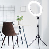 Embellir Ring Light 19" Tripod Stand Silver RL-FL-006-SI-LV