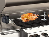 Automatic BBQ Rotisserie Kit Electric Stanless Steel Roast Spit Set Adjustable with Motor AU Plug V985-ROASTSPITSET