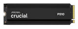 Crucial P510 2TB Gen5 2280 NVMe M.2 SSD Heatsink 10,000 / 8,700 MB/s R/W 1200TBW 1.4M IOPS 1.5M hrs V1202-V2-HBC-P510-2TBH