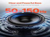 8" 400W Underseat Car Subwoofer, Slim Powered Car Subwoofers Under the Seat, Low Profile Audio Sub V952-MCXAZQCZYXDYQHTAXV9