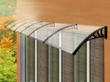 Mountview Window Door Awning Outdoor 1M X 6M Transparent 1x6M OD1006-1X6