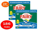 Fairy Platinum x 186 Lemon Dishwasher Tablets FAIRY-21183554X2_NZ
