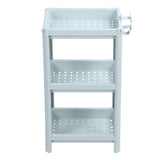 Bathroom Floor Shelf Bathroom Open Shelf Unit Freestanding Corner Rack Shelves V1294-YM0706-3112230061512