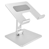 Tablet Stand Holder Aluminum Alloy Universal Desktop Adjustable Foldable Phone Tablet Bracket Silver V1294-YM0714-3116210062711