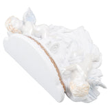 Resin Angel Wall Shelf European Exquisite Beautiful Decoration Rack for Bedroom Living Room Kitchen V1294-YM0715-3117220137511