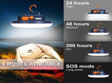 Flashlight Portable LED Camping Lantern Rechargeable 30W with Magnet , IPX4 Waterproof Tent V1192-AZ-W-17041