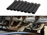 8Pcs 2500&deg Degree Spark Plug Wire Boots Heat Shield Protector Sleeve Cover Compatible with SBC BBC V1258-DP02-WO-284