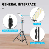 1.8m Telescopic Black Tripod LED Work Light for Camping and Outdoor Use V178-59156