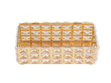 Tissue Box Holder Multifunctional Fashionable Design Exquisite Sturdy Durable Tissue HolderGold V1294-YM0715-3117210237011