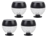 4pcs Solar Fence Lights Solar Outdoor Wall Lights Up Down Lighting IP65 Water Resistant for Garden V1294-YM0901-3119240139811