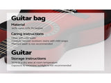 Alpha 34 Inch Classical Guitar Wooden Body Nylon String Beginner Kids Gift Red GUITAR-D-34-RED