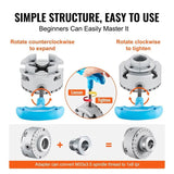 KP965 Lathe Chuck, 4-Jaw 96 mm Diameter, Metal Lathe Chuck Turning Machine Accessories with 5 Sets V952-MGCCKPTZ375YV7TVVV0