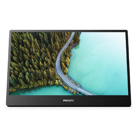 Philips 16B1P3320 16" 169, FHD 1920x1080 Portable Business Monitor, 4ms, 60Hz, HDMI, 2x USB-C, 4YR 13PH-16B1P3320