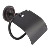 Wall Mounted Rolling Tissue Hanger Ancient Twist Roll Paper Holder for Bathroom Kitchen Under V1294-YM0626-3112220085711
