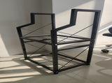 Heavy Duty 2-Tier Firewood Rack - Vertical Log Holder for Indoor Fireplace and Outdoor Fire Pit V888-ELOSUNG18461