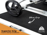EQUIPMED 182cm Portable Folding Aluminium Access Ramp, 272kg Rated, Black Ultra-Grip, for V219-HELRMPEQ18KA