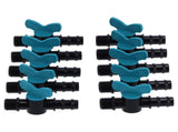 50PCS 25x3/4in Male Thread Irrigation Switch Valve Plastic Gate Valves for Gardening Supplies V1294-YM0901-3111210175611