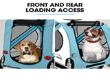 TAG-ALONG Pet & Cargo Bike Trailer, Bicycle Pet & Cargo Trailer, Cargo Carrier, Blue V219-BCAPBTTAPTBA