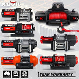 X-BULL Electric Winch 12V 5000LBS Steel Cable Wireless remote ATV UTV Boat Trailer V211-AUEB-AXEW003S