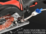Angle Grinder Stand, 45&deg Adjustable Angle Grinder Holder Accessories Cover, 0-40mm Depth, V1370-AZ4-10050