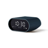 Lexon Ray Clock Lcd Alarm Clock With Temperature / Humidity Display - Blue V398-LD-LR155OB3