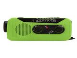 Emergency Radio Hand Power Generation Solar Radio with LED Flashlight 2000mah Charging for Camping V1294-YM0523-3115220020413
