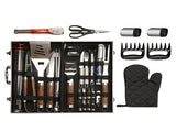 38Pcs BBQ Grill Accessories Set Portable Stainless Steel Grill Tools Grilling Accessories with V1294-YM0901-H48992