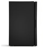 Devanti 105L Bar Fridge Glass Door Mini Fridge Countertop Cooler Black BF-F-G-105L-BK