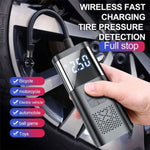 6000mAh Car Tyre Inflator 12V Air Compressor Electric Pump Cordless USB Charging V201-DP240126