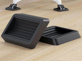 6-Pack Non- Wheel Stop Pads for Chair and Furniture Wheels, Wheel Slot Stoppers to Prevent Rolling V1192-AZ-W-34300