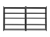 Giantz Garage Shelving 2.4X1.8m Warehouse Rack Storage Shelves Workshop Racks Steel WR-F-12050-180BKX2
