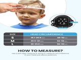 OutdoorMaster Youth & Kids Bike Helmet - Adjustable Multi-Sports Skateboard Helmet with Removable XFOM-ORYXKIDS-BLUEM-CN