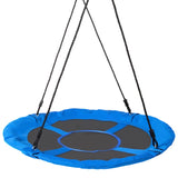 Tree Swing, 40 Inch Saucer Swing, 750lbs Weight Capacity, 900D Oxford Fabric Swing Seat with 2 Tree V952-LSFDQQLSFD409Q7D1V0