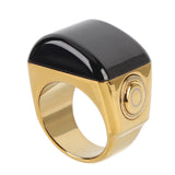 Smart Ring Counter Zinc Alloy Smart Tasbih Ring IP67 Digital Rechargeable Finger Counter Prayer Time V1294-YM0901-3115250008213
