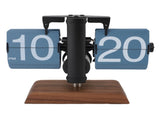 Digital Flip Desk Clock 12 Hours Battery Powered Retro Mechanical Auto Flip Down Clock with Wood V1294-YM0901-3115250023612