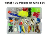 Fishing Lures Accessories Set Fishing Bait Set Fishing Tackle Kits Suitable for Rivers and Seas V1192-AZ-W-30776
