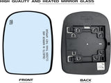 Passenger Right Side Heated Mirror Glass Replacement for 2011-2021 Chrysler 200 300, Dodge Charger V1189-LC-AMZ-00196