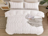 White Montreux Paisley Quilt / Doona / Duvet Cover set V745-AQ082096K3