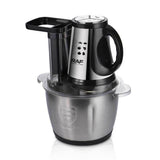 Multifunctional Electric Food Processor and Meat Grinder with 3.0L Stainless Steel Bowl, 300W V1341-ZY-QFCALJ6B-SILVER